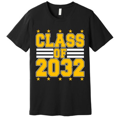 Class Of 2032 First Day Of Kindergarten Premium T-Shirt