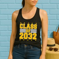 Class Of 2032 First Day Of Kindergarten Womens Tank Top