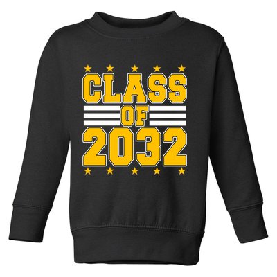 Class Of 2032 First Day Of Kindergarten Toddler Sweatshirt