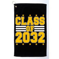 Class Of 2032 First Day Of Kindergarten Golf Towel
