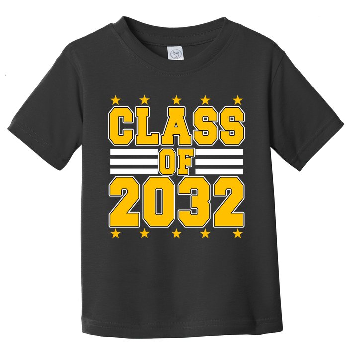 Class Of 2032 First Day Of Kindergarten Toddler T-Shirt