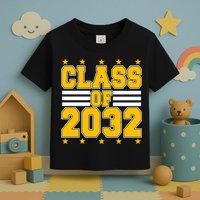 Class Of 2032 First Day Of Kindergarten Toddler T-Shirt