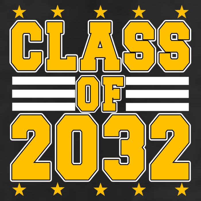 Class Of 2032 First Day Of Kindergarten Microfiber Hand Towel
