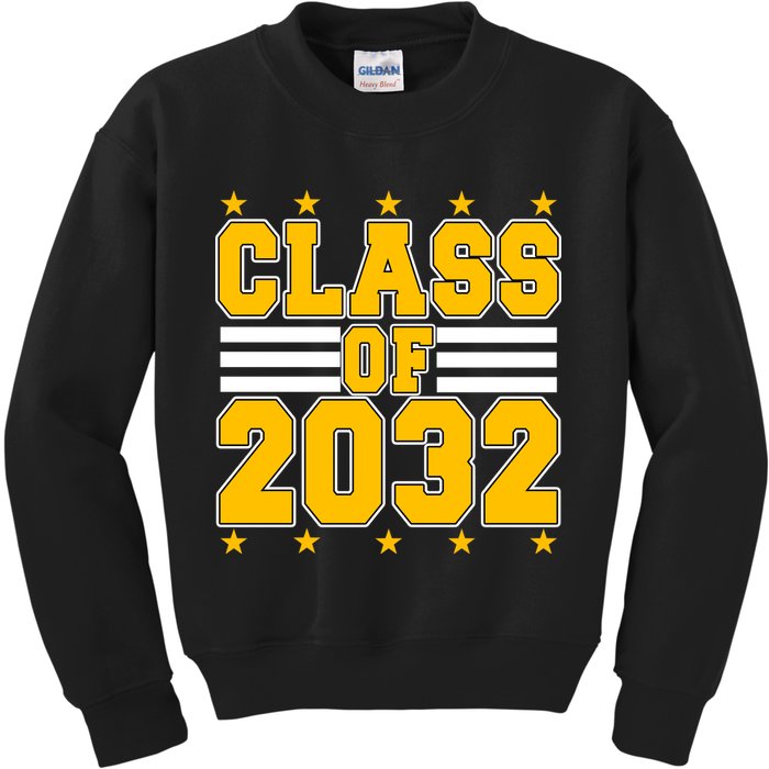 Class Of 2032 First Day Of Kindergarten Kids Sweatshirt