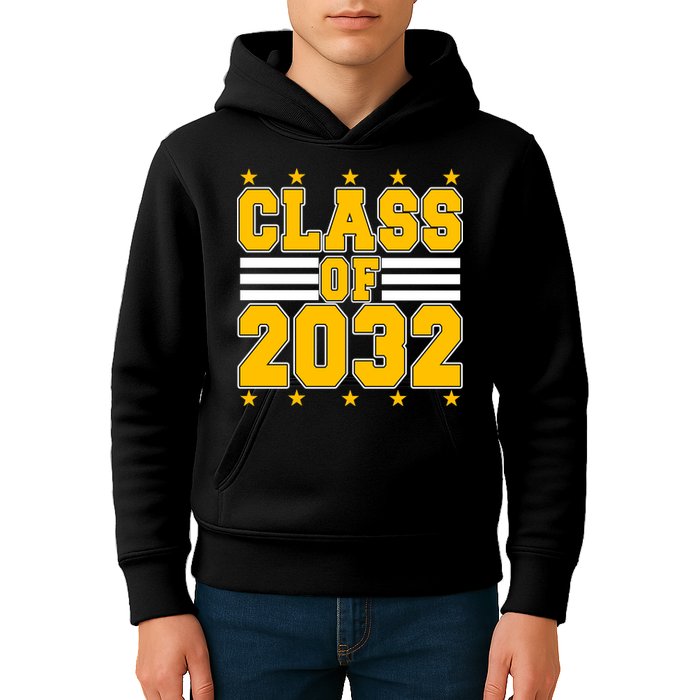 Class Of 2032 First Day Of Kindergarten Kids Hoodie