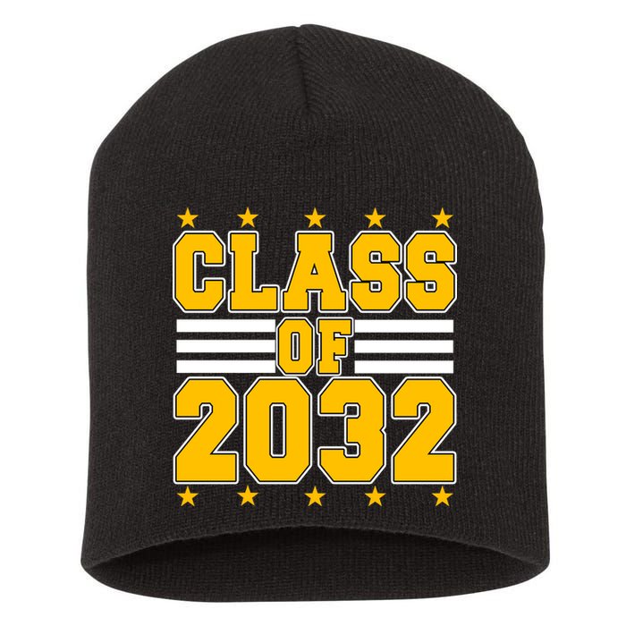Class Of 2032 First Day Of Kindergarten Short Acrylic Beanie