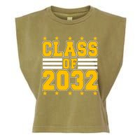 Class Of 2032 First Day Of Kindergarten Garment-Dyed Women's Muscle Tee
