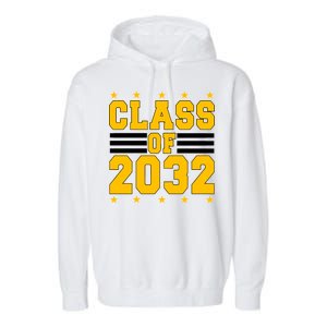 Class Of 2032 First Day Of Kindergarten Garment-Dyed Fleece Hoodie