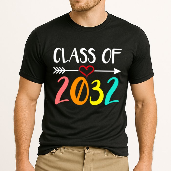 Class Of 2032 First Day Of School Kindergarten Performance Shirt