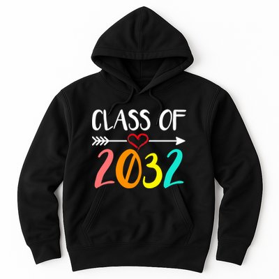 Class Of 2032 First Day Of School Kindergarten Hoodie