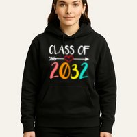 Class Of 2032 First Day Of School Kindergarten Hoodie