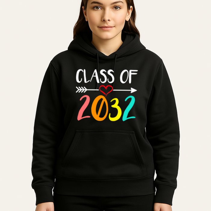 Class Of 2032 First Day Of School Kindergarten Hoodie