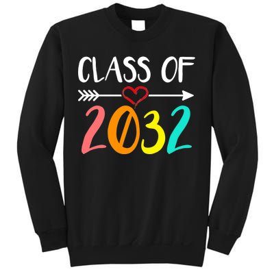 Class Of 2032 First Day Of School Kindergarten Sweatshirt