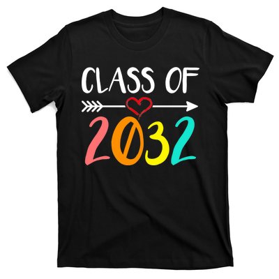 Class Of 2032 First Day Of School Kindergarten T-Shirt