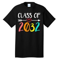 Class Of 2032 First Day Of School Kindergarten Tall T-Shirt