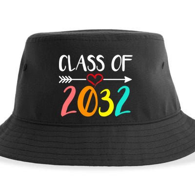 Class Of 2032 First Day Of School Kindergarten Sustainable Bucket Hat