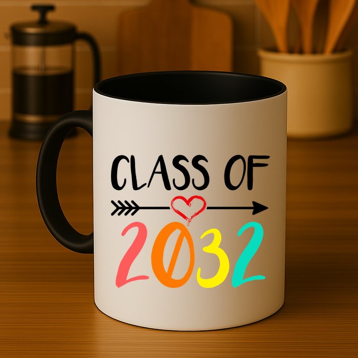 Class Of 2032 First Day Of School Kindergarten Mug