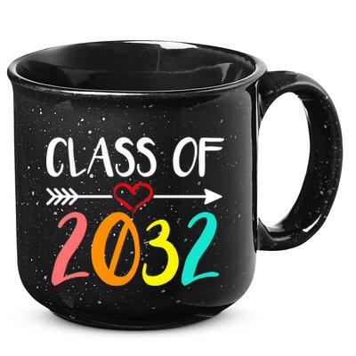 Class Of 2032 First Day Of School Kindergarten 15oz Campfire Ceramic Mug