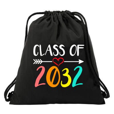 Class Of 2032 First Day Of School Kindergarten Drawstring Bag