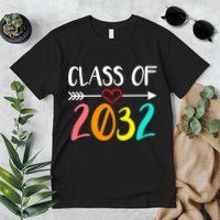 Class Of 2032 First Day Of School Kindergarten Premium T-Shirt