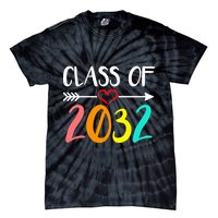 Class Of 2032 First Day Of School Kindergarten Tie-Dye T-Shirt
