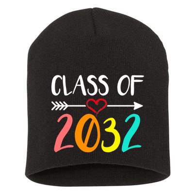 Class Of 2032 First Day Of School Kindergarten Short Acrylic Beanie