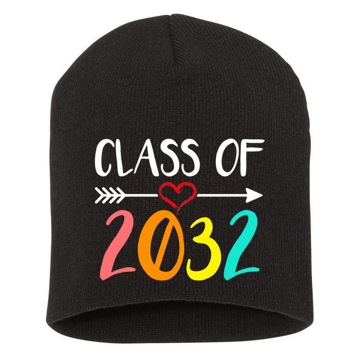 Class Of 2032 First Day Of School Kindergarten Short Acrylic Beanie