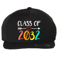 Class Of 2032 First Day Of School Kindergarten Wool Snapback Cap