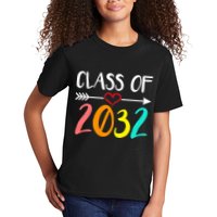 Class Of 2032 First Day Of School Kindergarten Kids T-Shirt