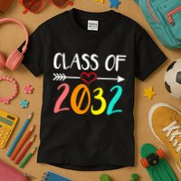 Class Of 2032 First Day Of School Kindergarten Kids T-Shirt