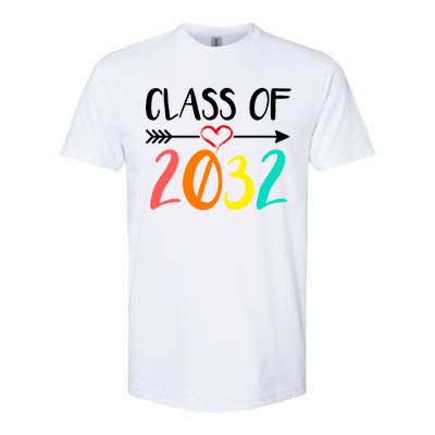 Class Of 2032 First Day Of School Kindergarten Softstyle CVC T-Shirt