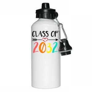 Class Of 2032 First Day Of School Kindergarten Aluminum Water Bottle