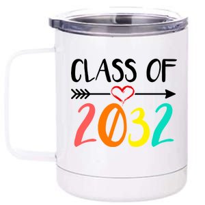 Class Of 2032 First Day Of School Kindergarten 12 oz Stainless Steel Tumbler Cup