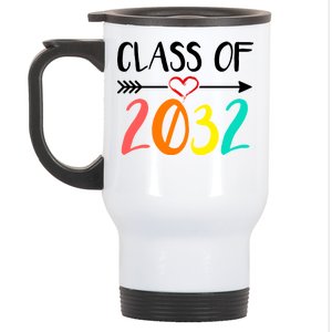 Class Of 2032 First Day Of School Kindergarten Stainless Steel Travel Mug