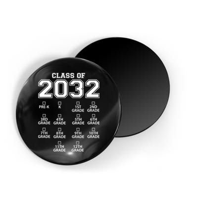 Class Of 2032 Grades Checklist Funny Magnet