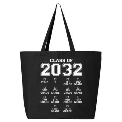 Class Of 2032 Grades Checklist Funny 25L Jumbo Tote