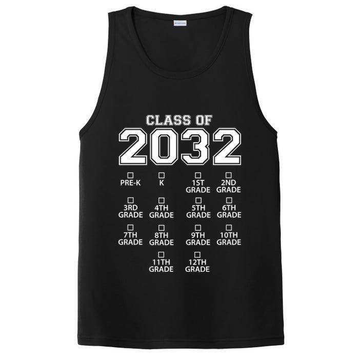 Class Of 2032 Grades Checklist Funny PosiCharge Competitor Tank