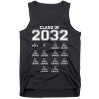 Class Of 2032 Grades Checklist Funny Tank Top