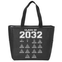 Class Of 2032 Grades Checklist Funny Zip Tote Bag