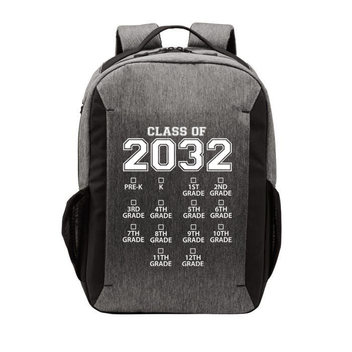 Class Of 2032 Grades Checklist Funny Vector Backpack