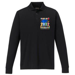 Class of 2032 Kicking off Kindergarten Performance Long Sleeve Polo