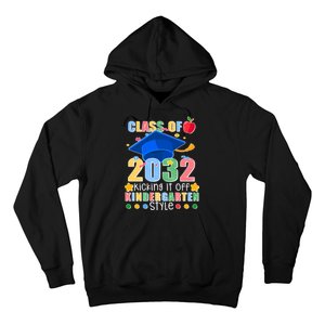 Class of 2032 Kicking off Kindergarten Hoodie