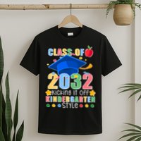 Class of 2032 Kicking off Kindergarten T-Shirt