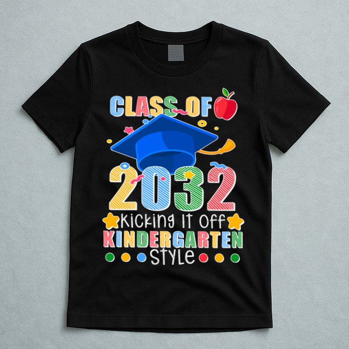 Class of 2032 Kicking off Kindergarten T-Shirt