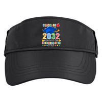 Class of 2032 Kicking off Kindergarten Adult Drive Performance Visor