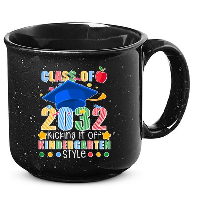 Class of 2032 Kicking off Kindergarten 15oz Campfire Ceramic Mug