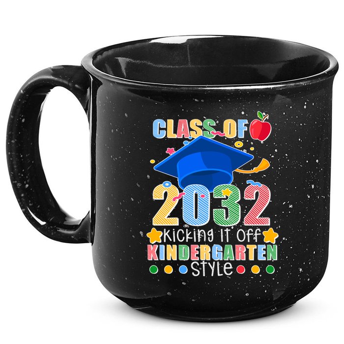 Class of 2032 Kicking off Kindergarten 15oz Campfire Ceramic Mug