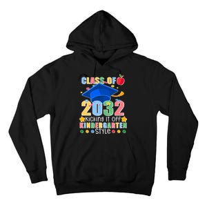 Class of 2032 Kicking off Kindergarten Tall Hoodie