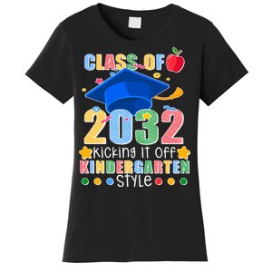 Class of 2032 Kicking off Kindergarten Women's T-Shirt