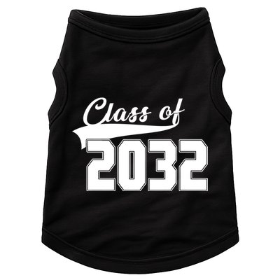 Class Of 2032 Kindergarten Future Graduate Doggie Tank